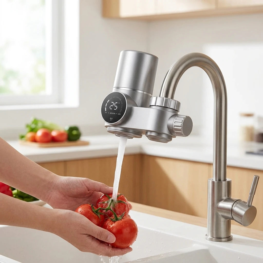 AquaClair™ — Purificateur d'eau intelligent pour robinet